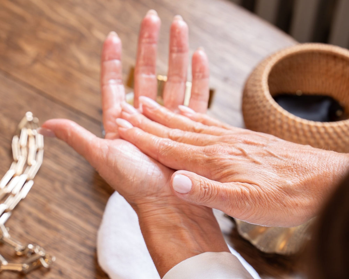 Pretty moisturized hands