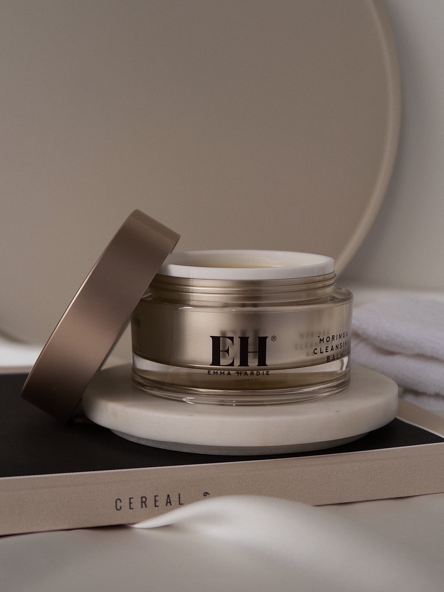 Moringa Cleansing Balm 100g with Dual Action Cleansing Cloth