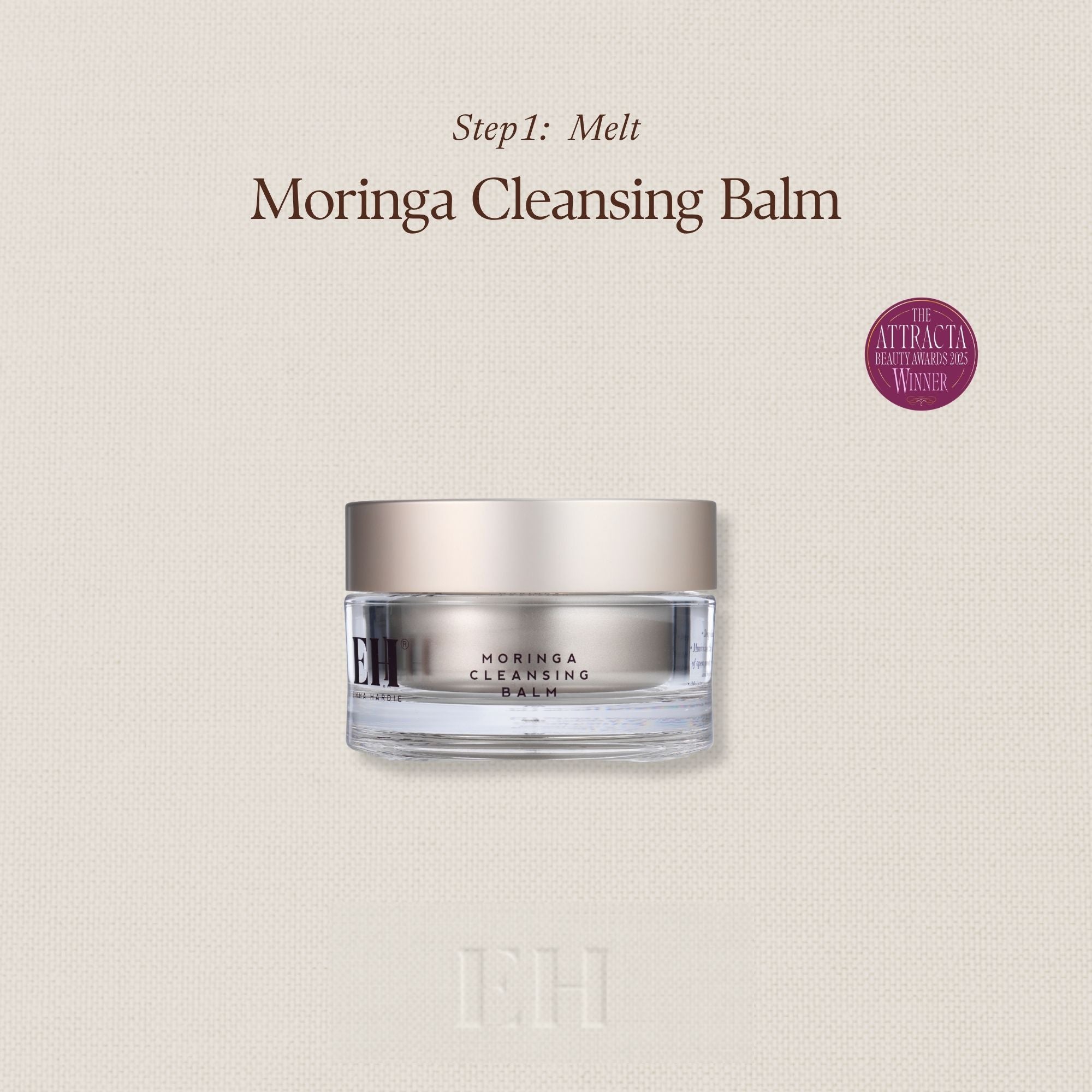 Step 1: Melt
Moringa Cleansing Balm
