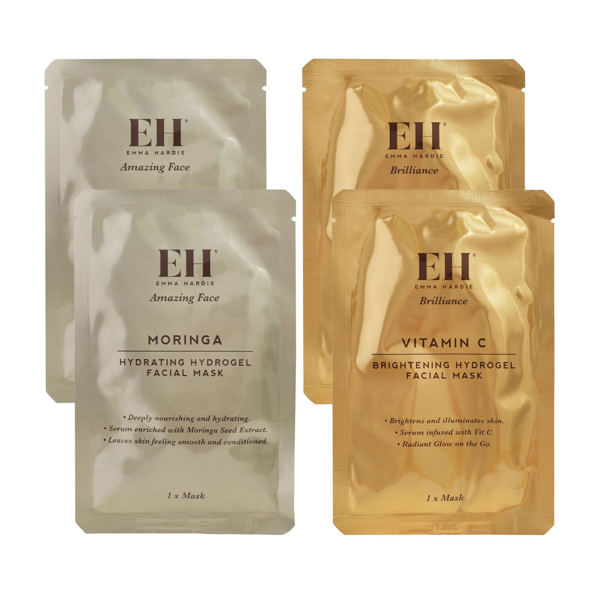 The Ultimate Hydrate & Glow Hydrogel Masks