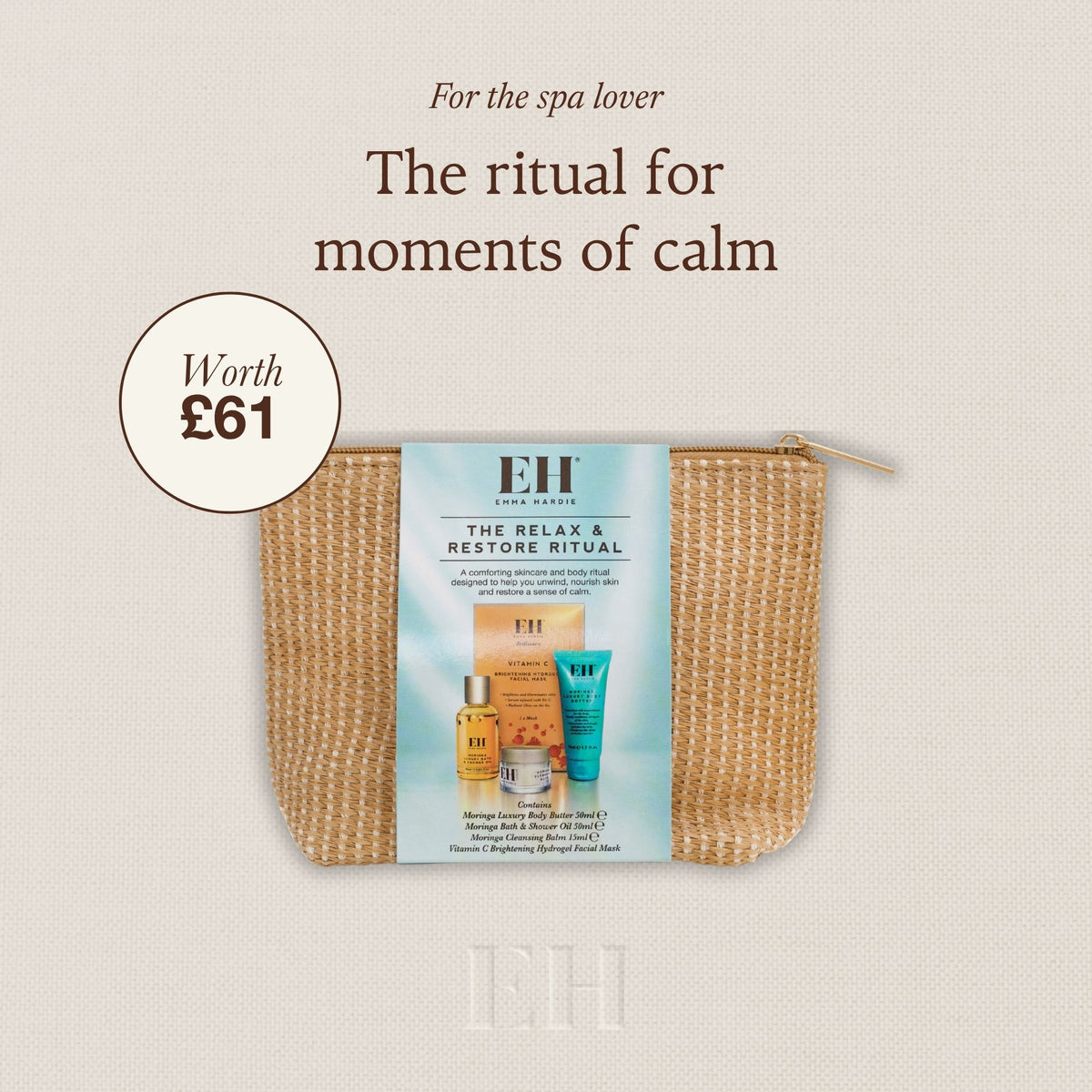 For the spa lover: the ritual for moments of calm (worth £61)