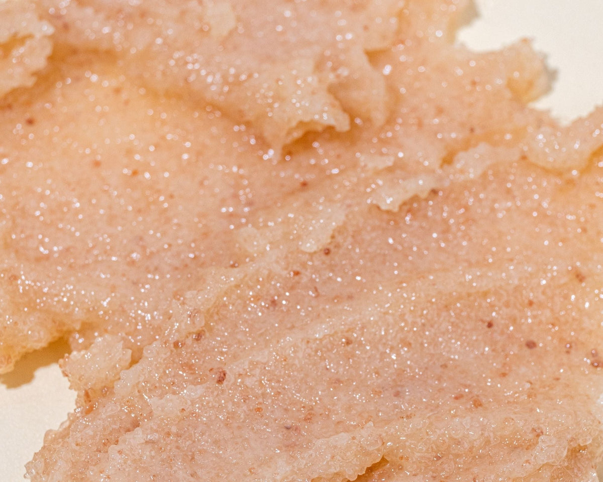 Body scrub texture