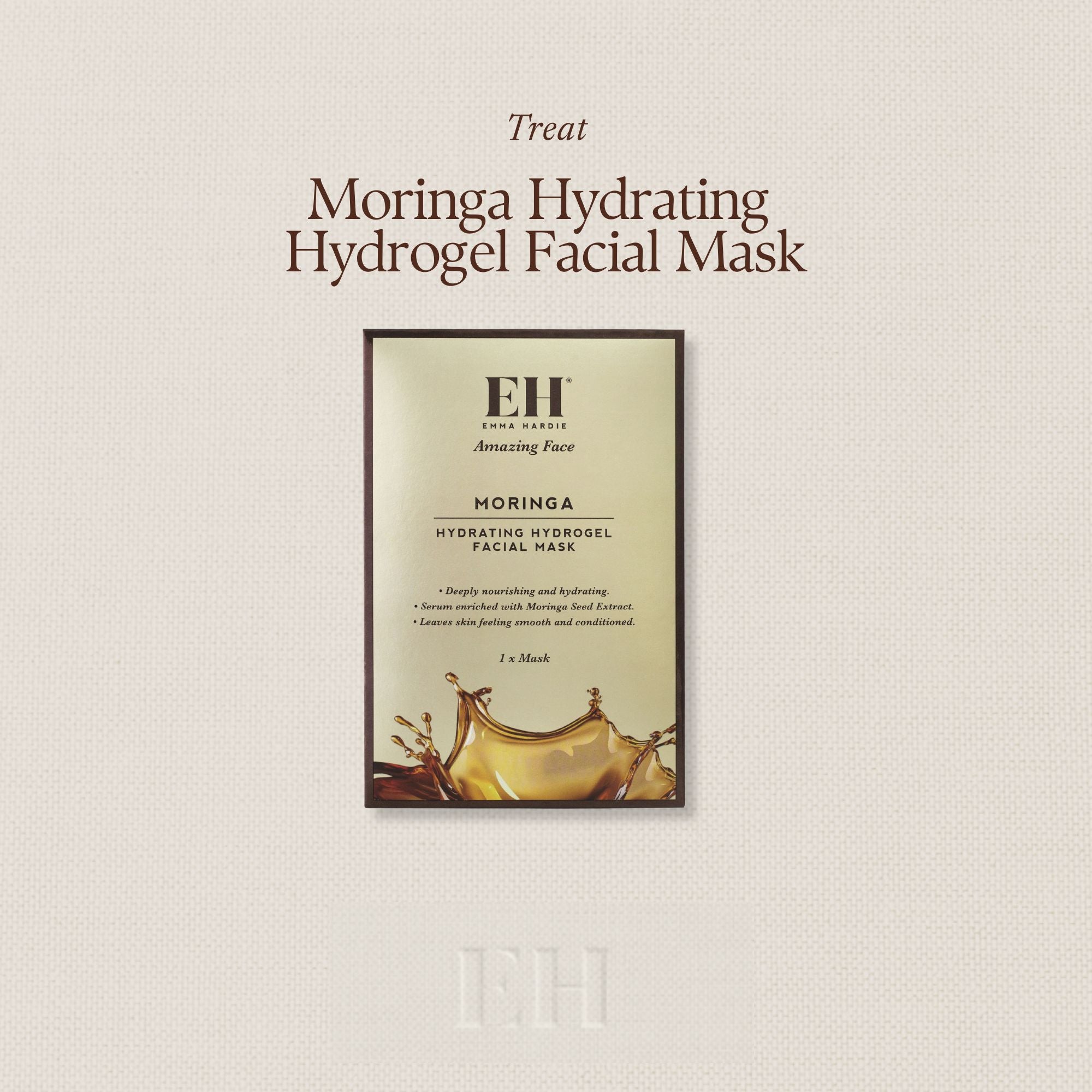Treat: Moringa Hydrating Hydrogel Mask