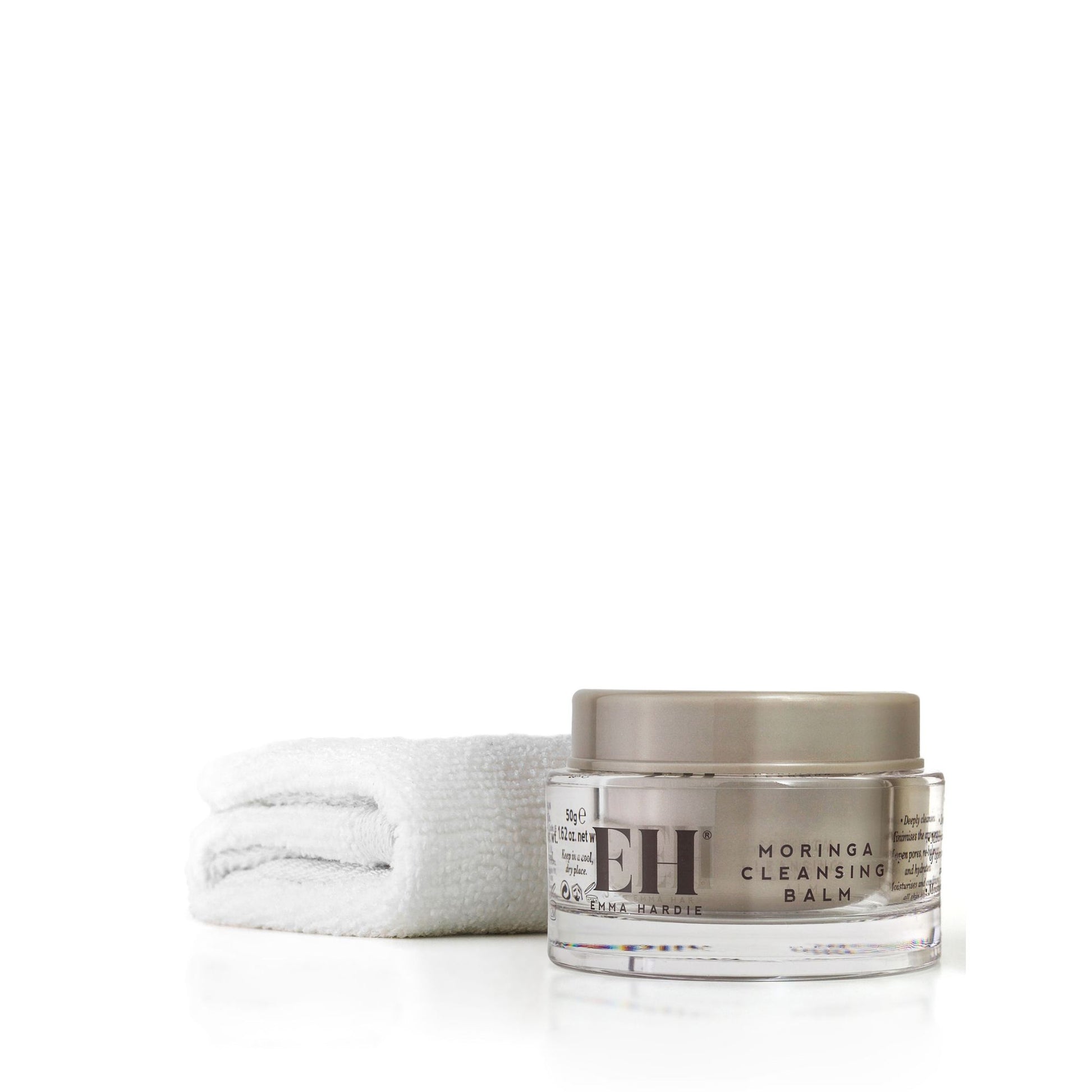 Moringa Cleansing Balm with Dual Action Cleansing Cloth