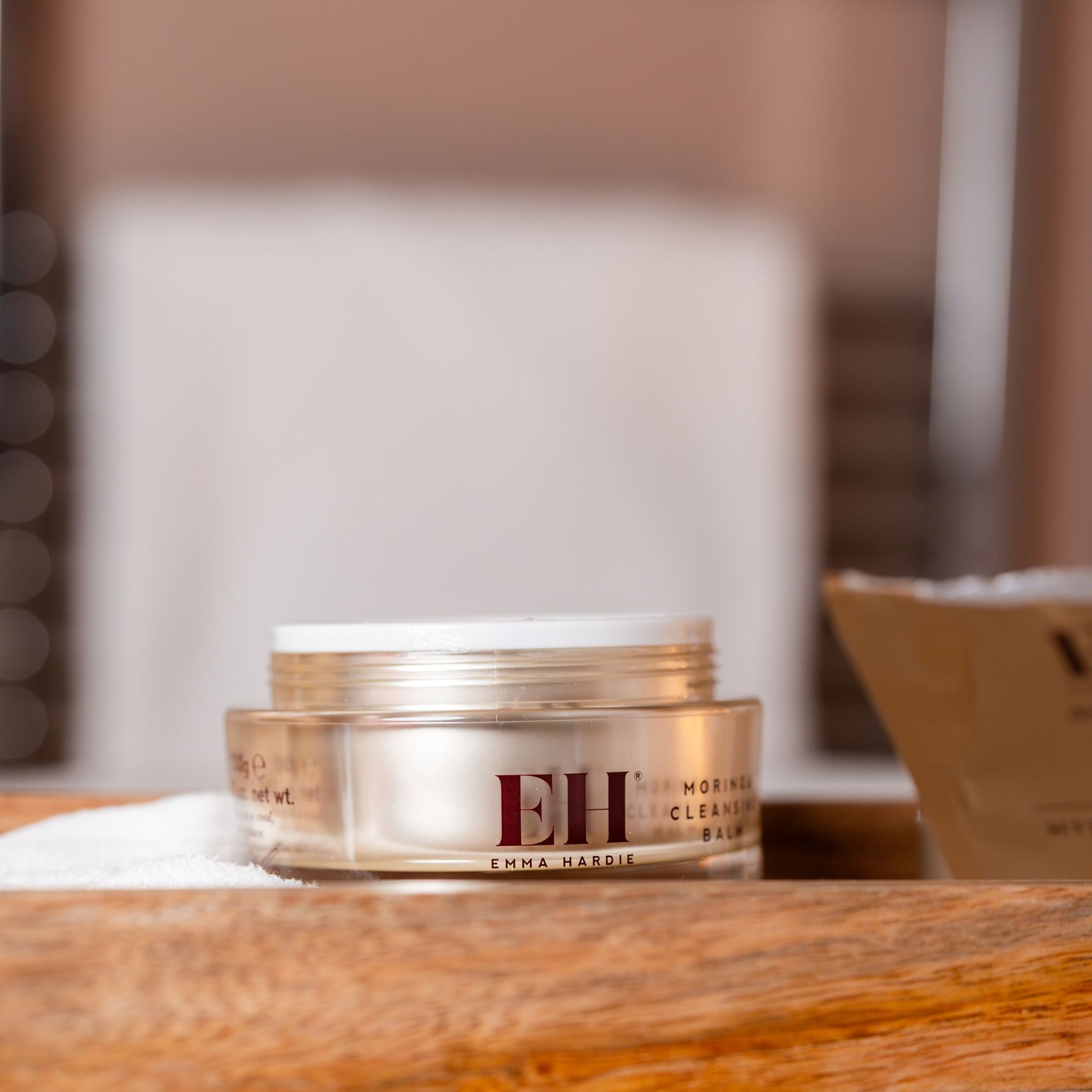 Moringa Cleansing Balm with Dual Action Cleansing Cloth
