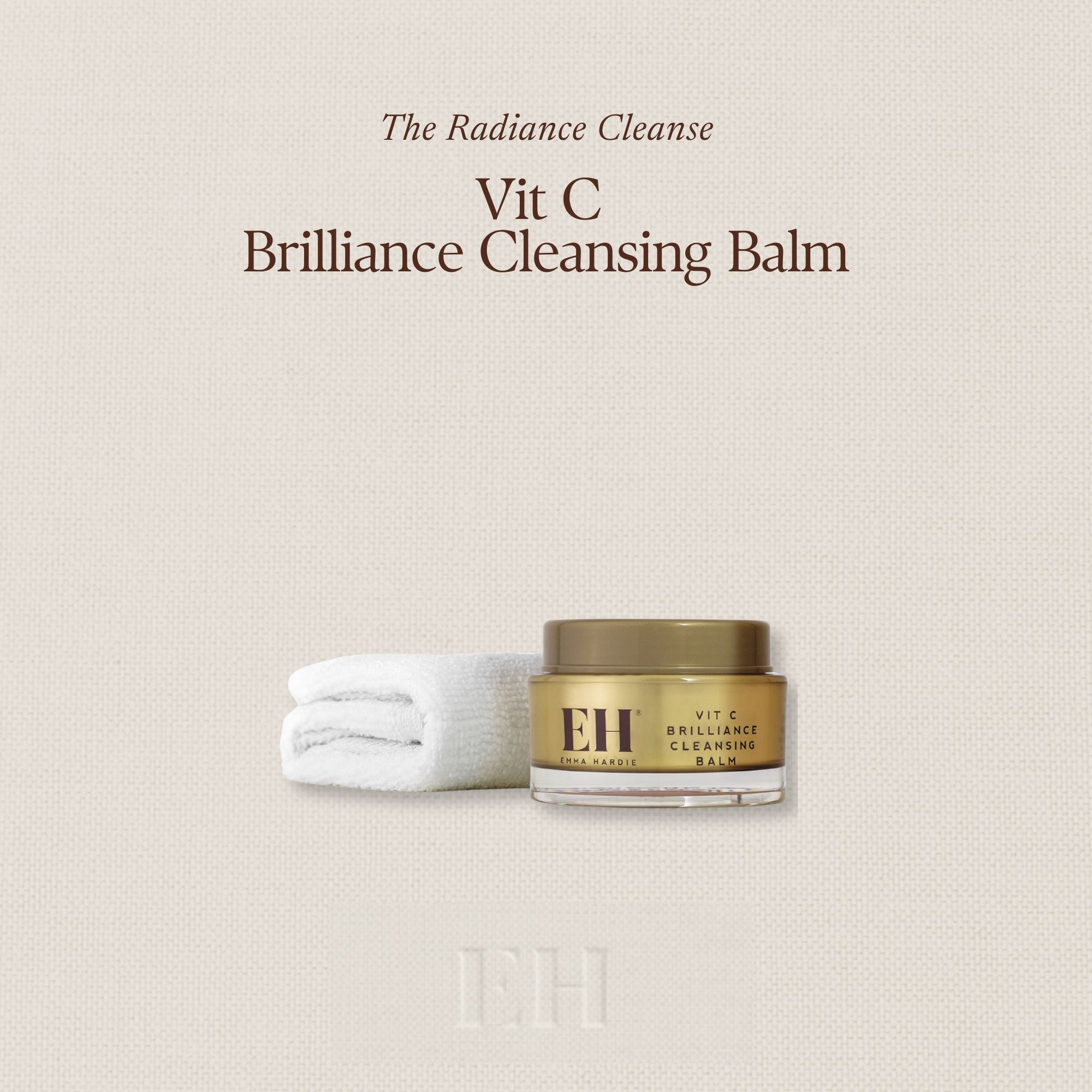 The Radiance Cleanse
Vitamin C Brilliance Cleansing Balm