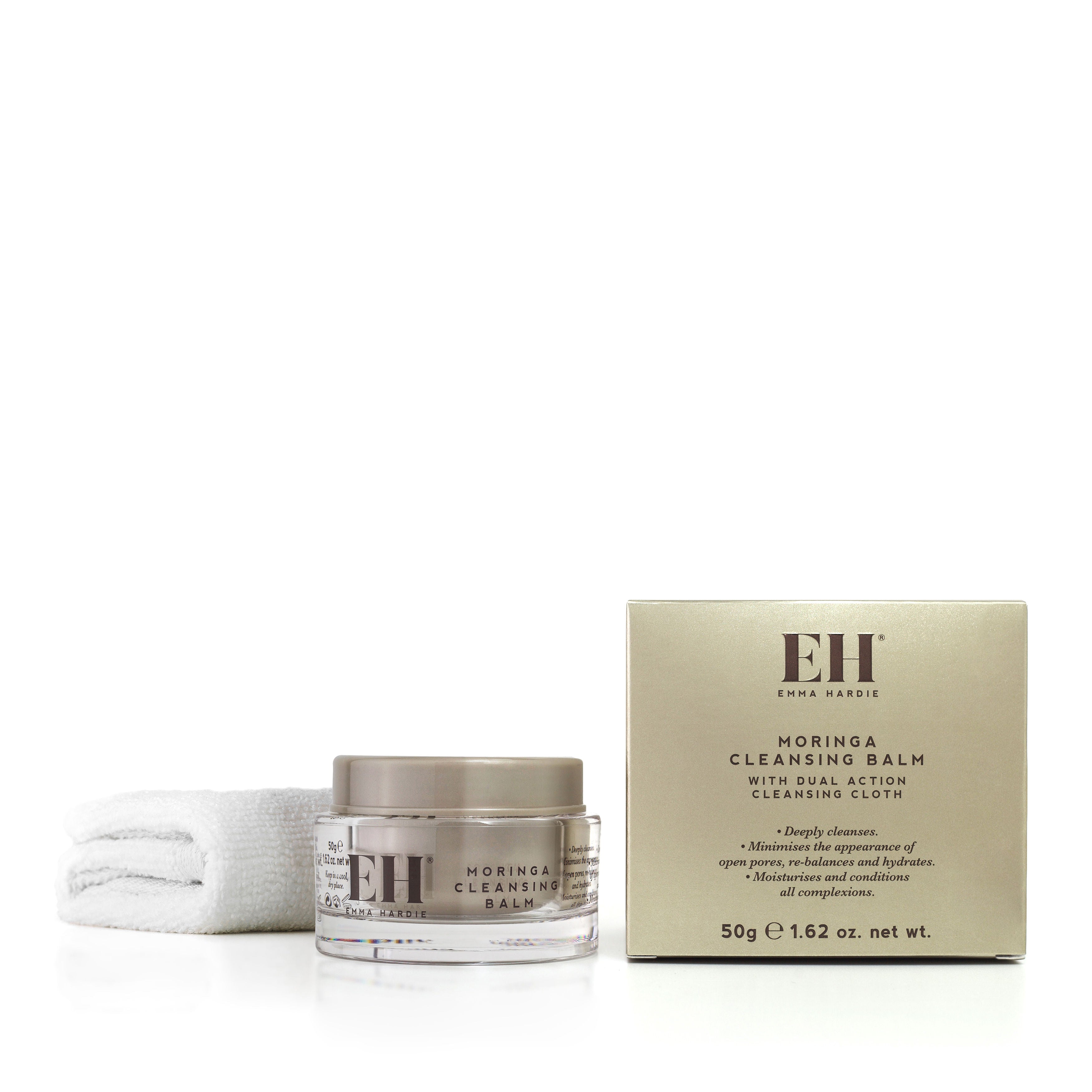 Moringa Cleansing Balm with Dual Action Cleansing Cloth