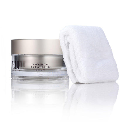 Moringa Cleansing Balm 100g with Dual Action Cleansing Cloth - Emma Hardie 