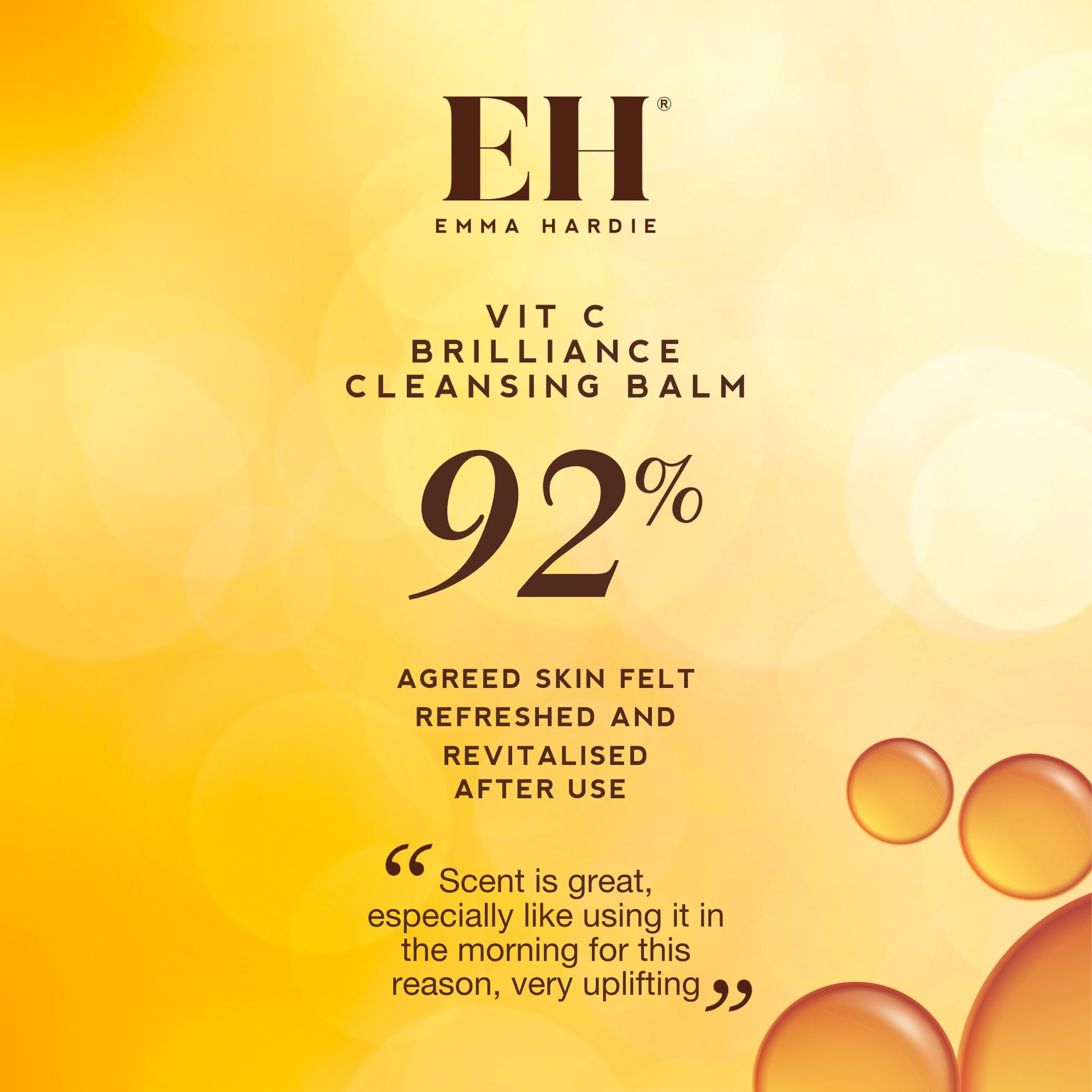 Vit C Brilliance Cleansing Balm with Dual Action Cleansing Cloth 100g