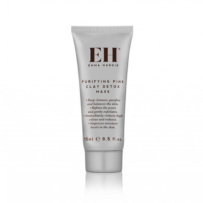 Purifying Pink Clay Detox Mask 15ml - Emma Hardie 